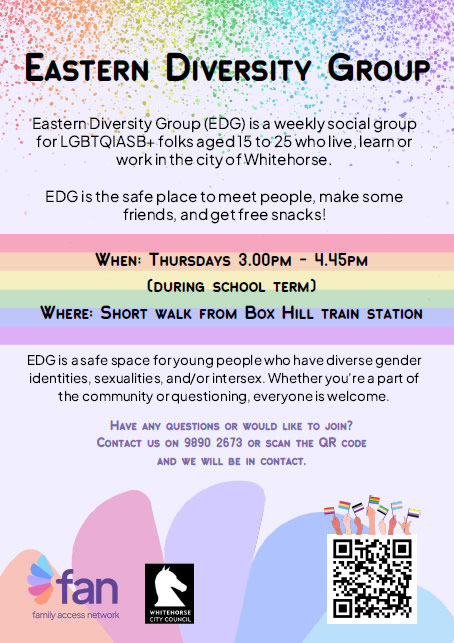 Eastern Diversity Group Flyer